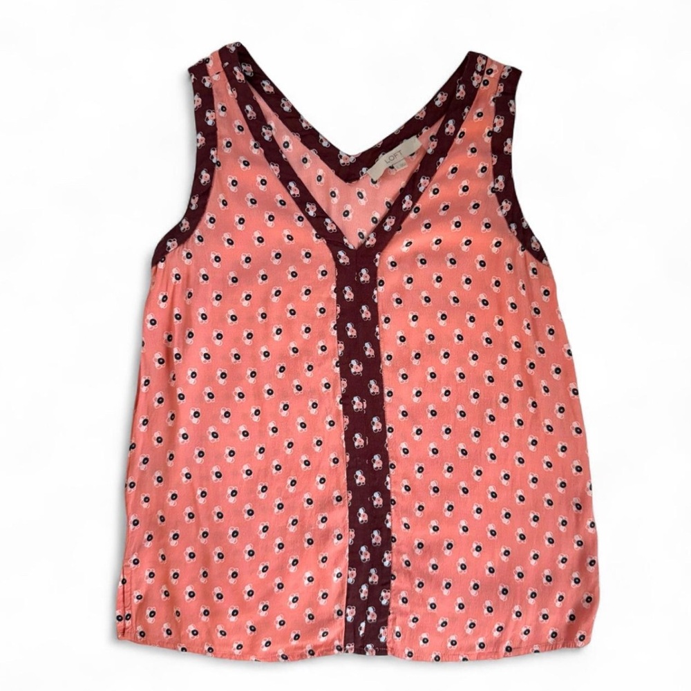 LOFT Flowy Sleeveless Blouse